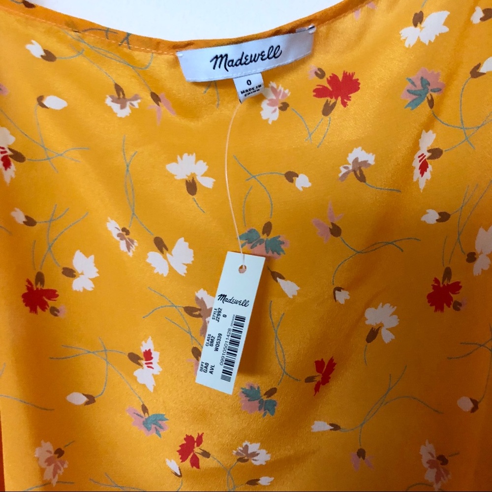 Madewell Silk Top - Picture 3 of 5